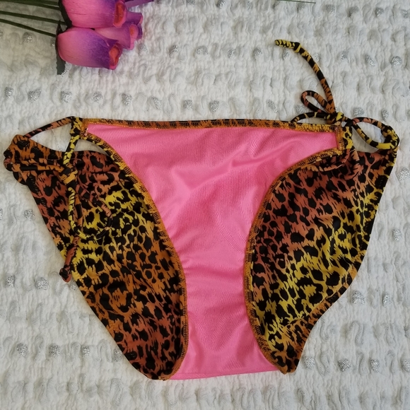 Victoria Secret Bikini removal straps animal print - Picture 7 of 9